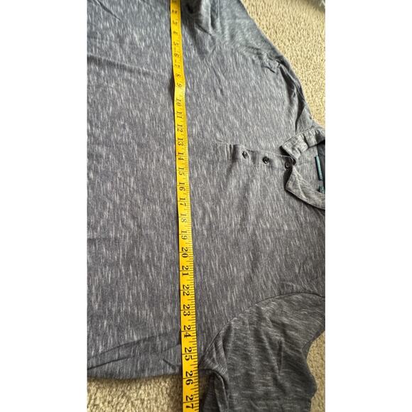 Perry Ellis Mens S/S blue Polo Shirt Mens Size X-Large 37763 B394 - Picture 6 of 7